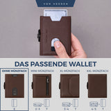 Slim Wallet mit RFID-Schutz und 6 Kartenfächer