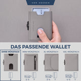 Slim Wallet mit RFID-Schutz und 6 Kartenfächer