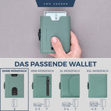 Slim Wallet mit RFID-Schutz und 6 Kartenfächer