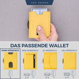 Slim Wallet mit RFID-Schutz und 6 Kartenfächer