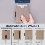 Slim Wallet mit RFID-Schutz und 6 Kartenfächer