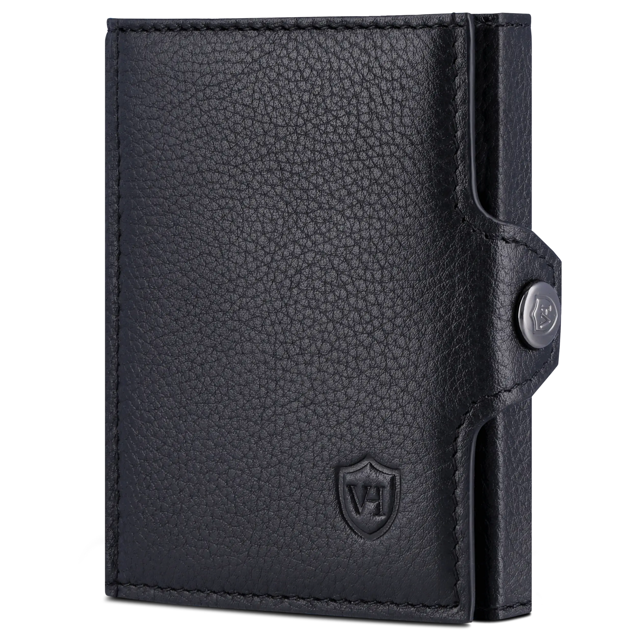 Slim Wallet mit RFID-Schutz & 8 Kartenfächer (Genarbt)