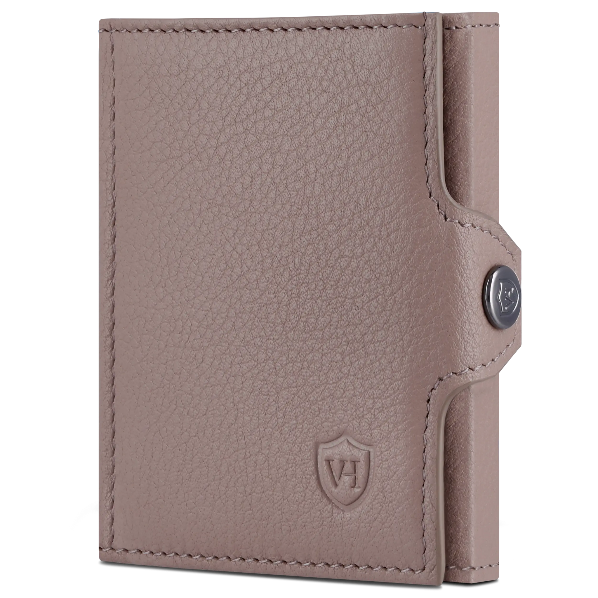 Slim Wallet mit RFID-Schutz & 8 Kartenfächer (Genarbt)