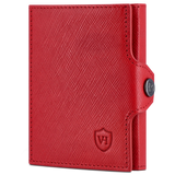 Slim Wallet mit RFID-Schutz & 8 Kartenfächer (Saffiano)
