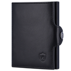 Slim Wallet mit RFID-Schutz & 8 Kartenfächer (Glatt)