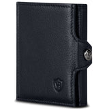 Slim Wallet mit RFID-Schutz, 5 Kartenfächer und XL-Münzfach
