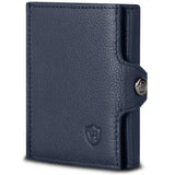Slim Wallet mit RFID-Schutz, 5 Kartenfächer und XL-Münzfach