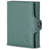 Slim Wallet mit RFID-Schutz, 5 Kartenfächer und XL-Münzfach