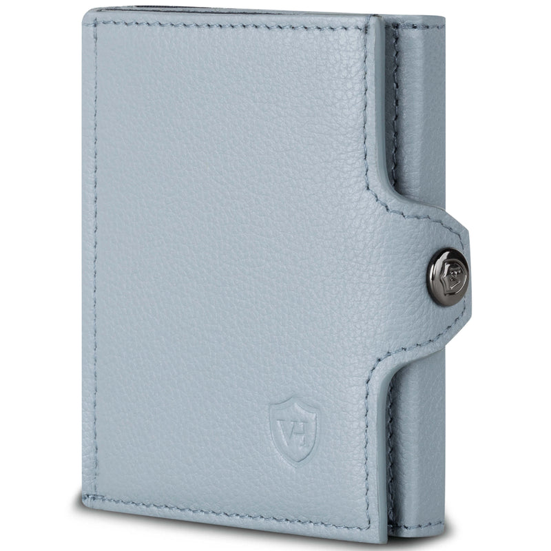 Slim Wallet mit RFID-Schutz, 5 Kartenfächer und XL-Münzfach