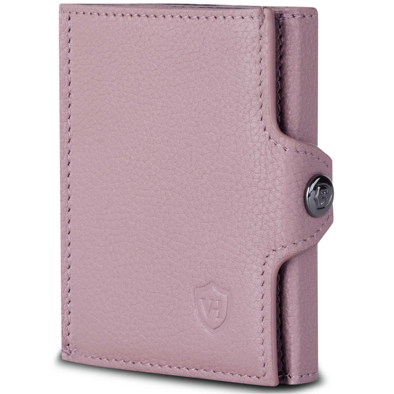 Slim Wallet mit RFID-Schutz, 5 Kartenfächer und XL-Münzfach