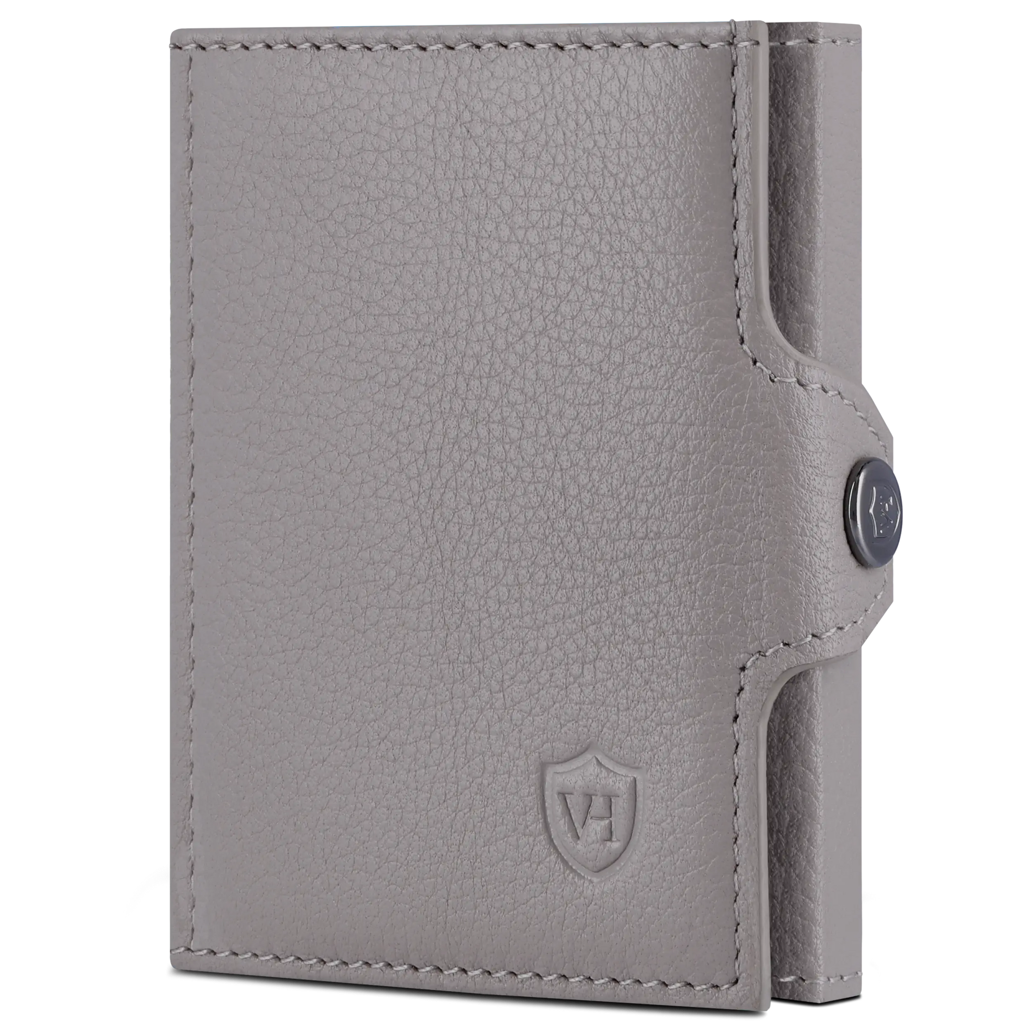 Slim Wallet mit RFID-Schutz, 7 Kartenfächer & XL-Münzfach (Genarbt)