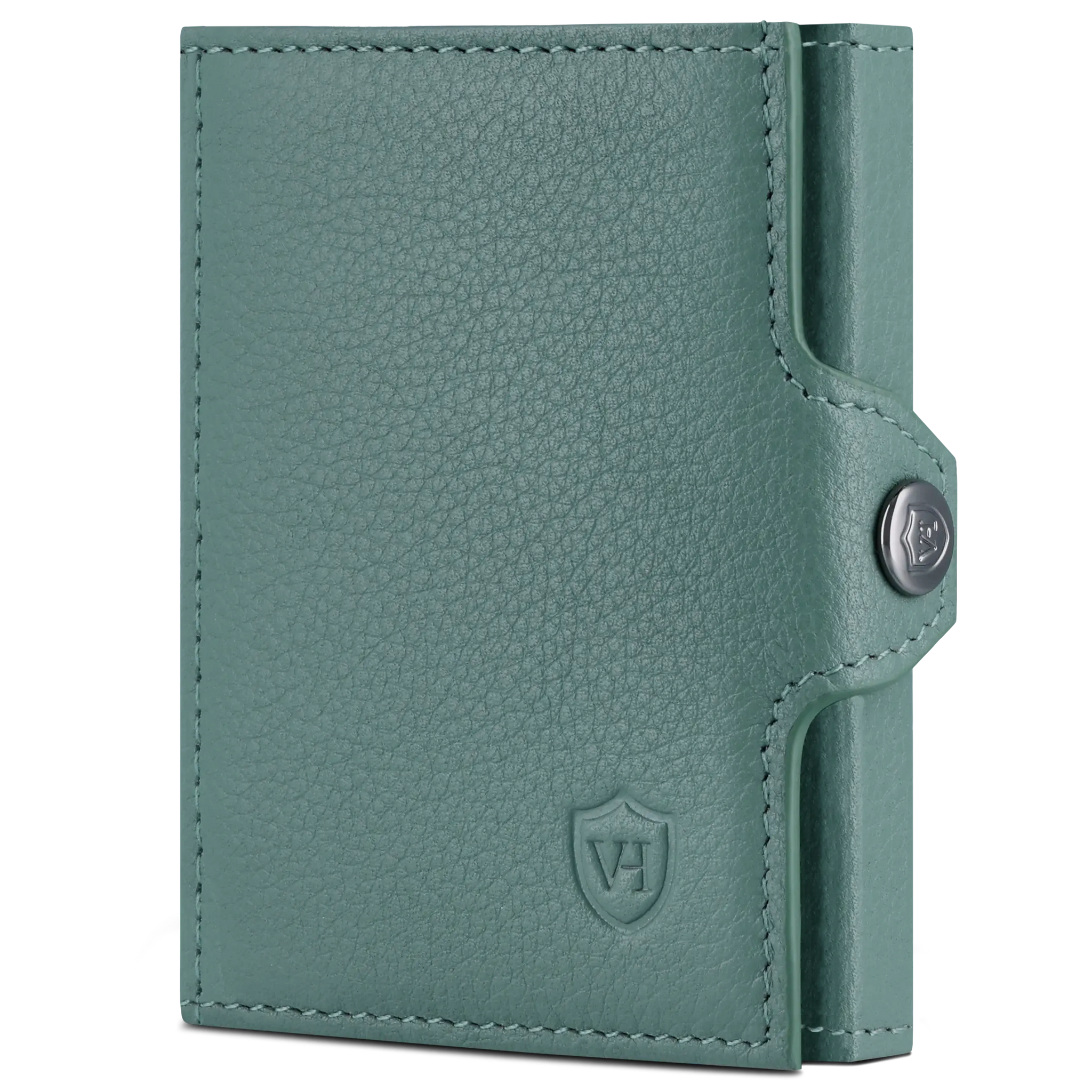 Slim Wallet mit RFID-Schutz, 7 Kartenfächer & XL-Münzfach (Genarbt)