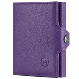Slim Wallet mit RFID-Schutz, 7 Kartenfächer & XL-Münzfach (Genarbt)