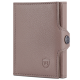 Slim Wallet mit RFID-Schutz, 7 Kartenfächer & XL-Münzfach (Genarbt)