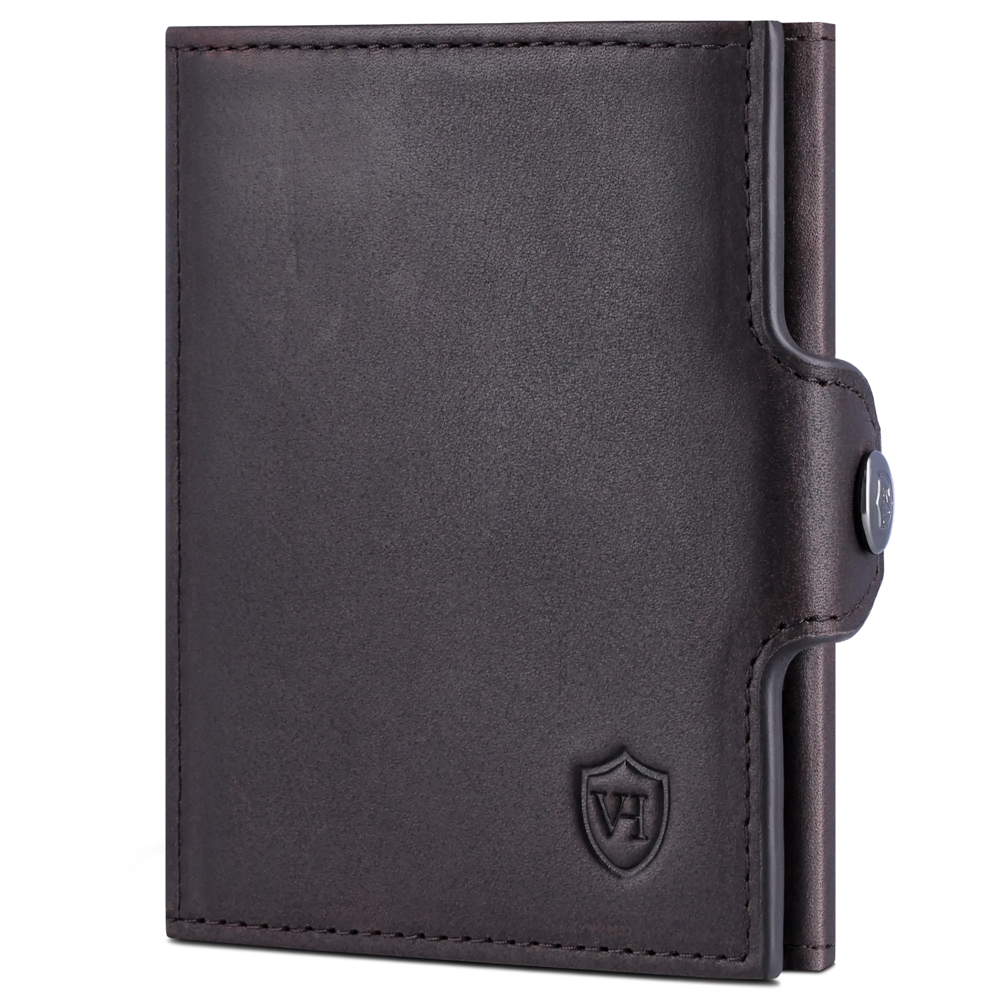 Slim Wallet mit RFID-Schutz, 7 Kartenfächer & XL-Münzfach (Waxy)