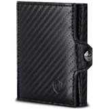 Slim Wallet mit RFID-Schutz, 5 Kartenfächer und XXL-Münzfach