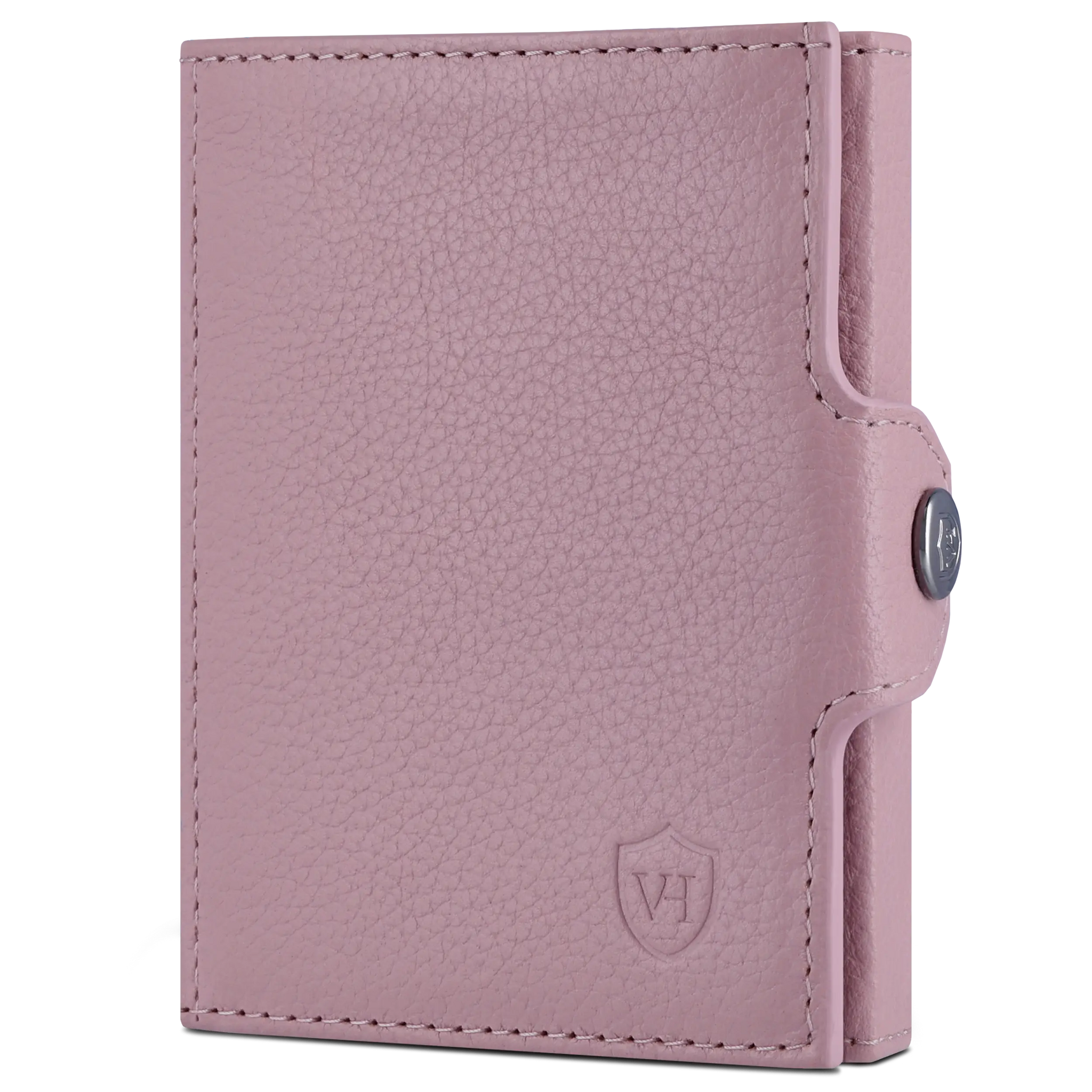 Slim Wallet mit RFID-Schutz, 7 Kartenfächer & XXL-Münzfach (Genarbt)