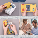 Slim Wallet mit RFID-Schutz und 6 Kartenfächer