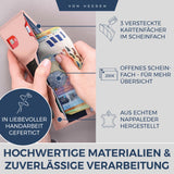 Slim Wallet mit RFID-Schutz und 6 Kartenfächer