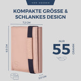 Slim Wallet mit RFID-Schutz und 6 Kartenfächer