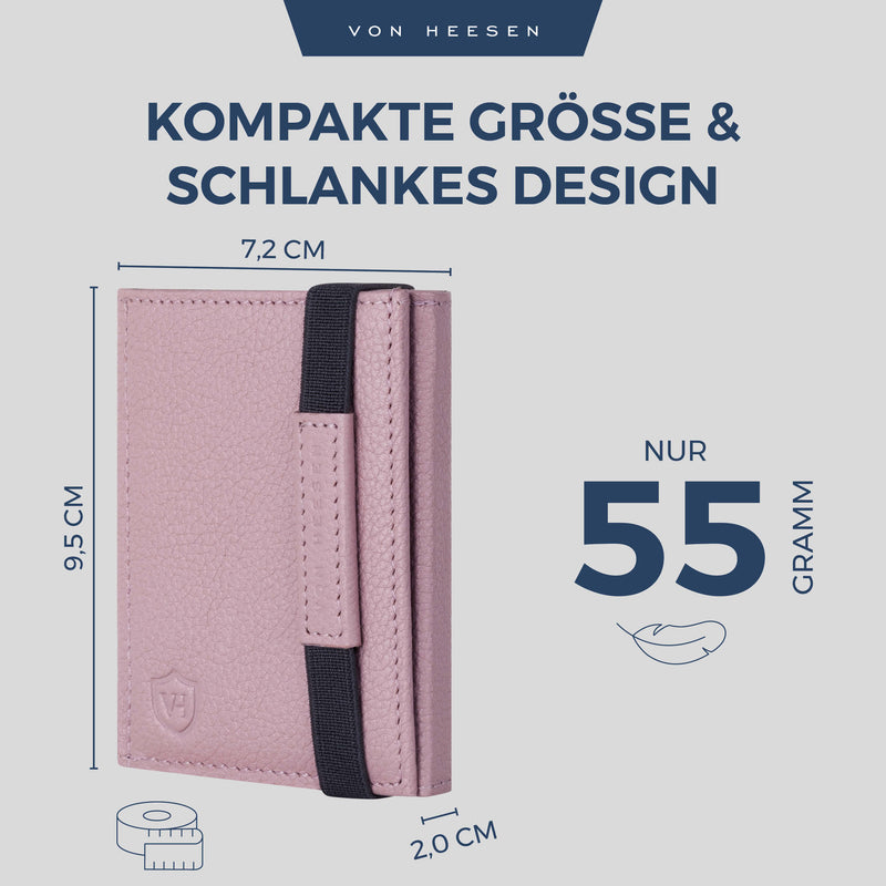 Slim Wallet mit RFID-Schutz und 6 Kartenfächer