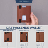 Slim Wallet mit RFID-Schutz und 6 Kartenfächer