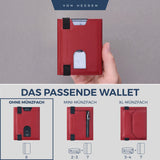 Slim Wallet mit RFID-Schutz und 6 Kartenfächer
