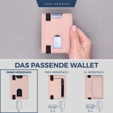 Slim Wallet mit RFID-Schutz und 6 Kartenfächer