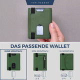 Slim Wallet mit RFID-Schutz und 6 Kartenfächer