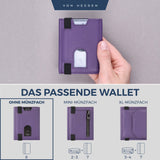 Slim Wallet mit RFID-Schutz und 6 Kartenfächer