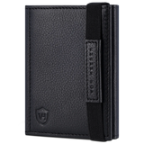 Slim Wallet mit RFID-Schutz & 8 Kartenfächer (Genarbt)