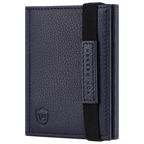 Slim Wallet mit RFID-Schutz & 8 Kartenfächer (Genarbt)