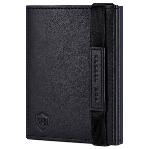 Slim Wallet mit RFID-Schutz & 8 Kartenfächer (Glatt)