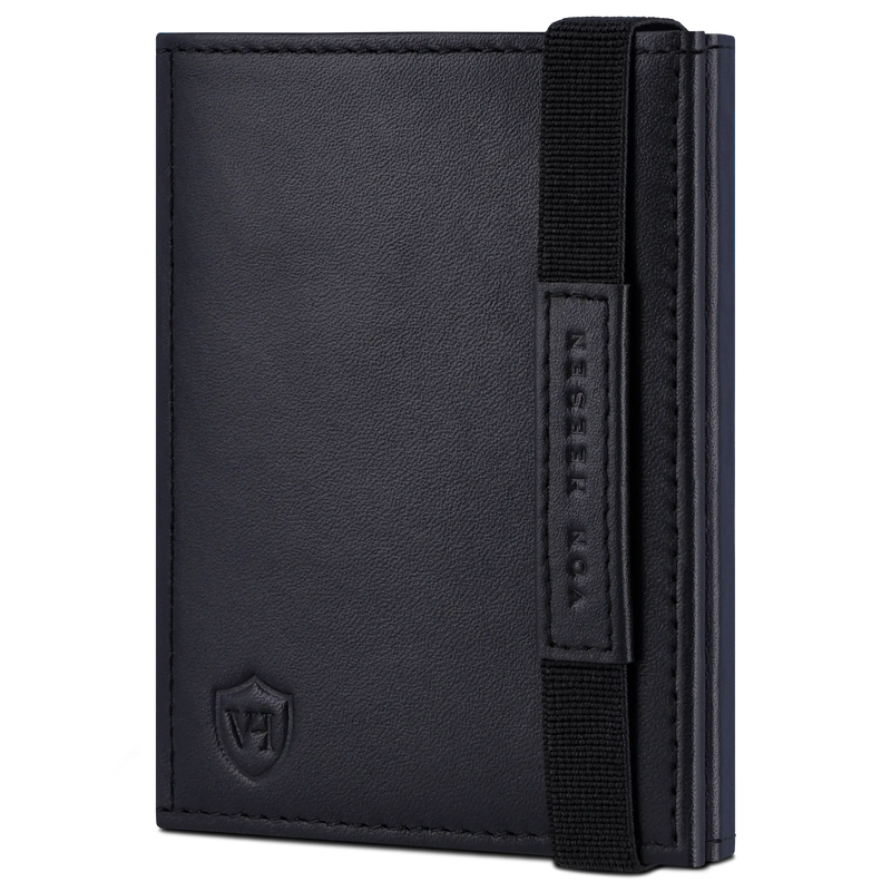 Slim Wallet mit RFID-Schutz & 8 Kartenfächer (Glatt)