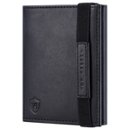 Slim Wallet mit RFID-Schutz & 8 Kartenfächer (Waxy)