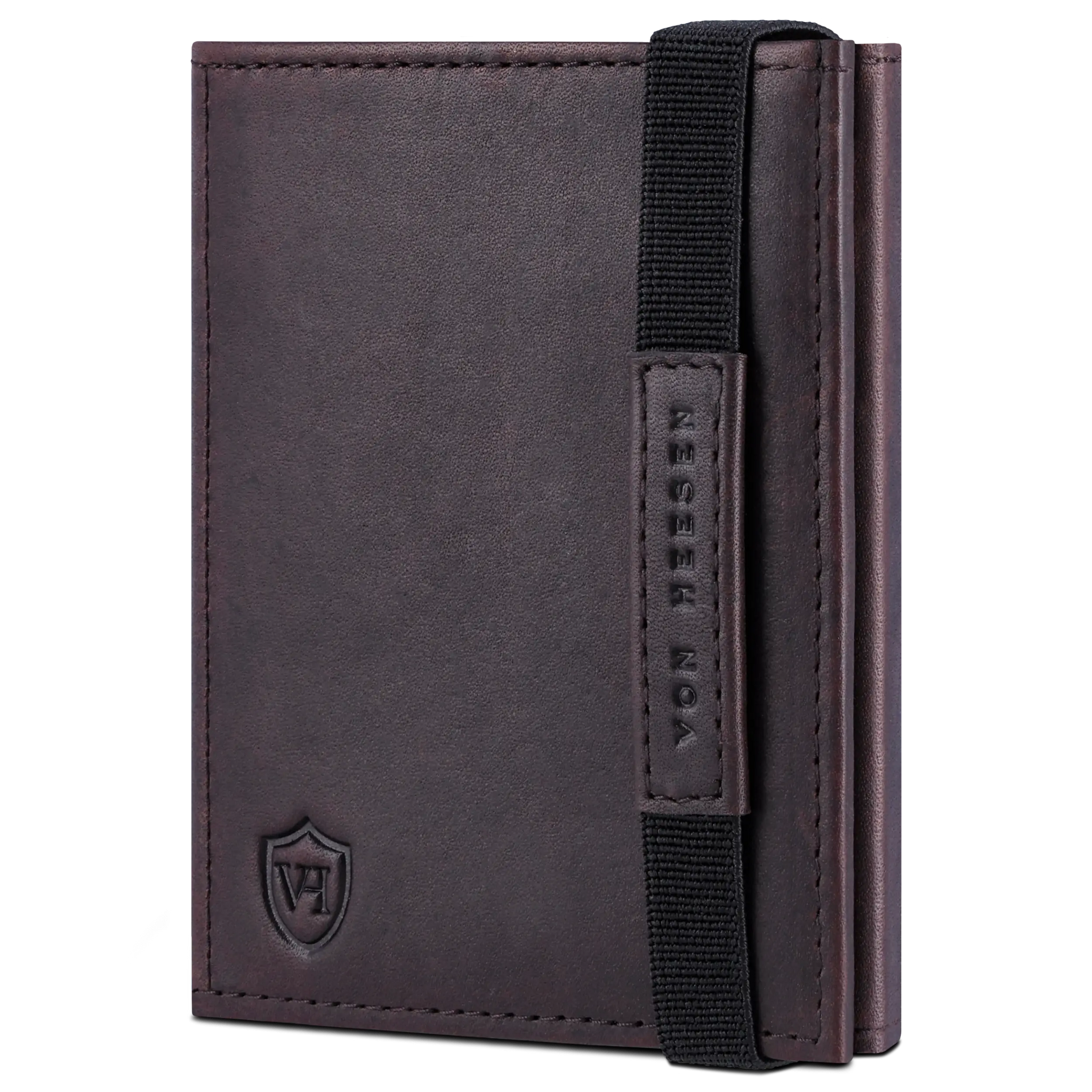 Slim Wallet mit RFID-Schutz & 8 Kartenfächer (Waxy)