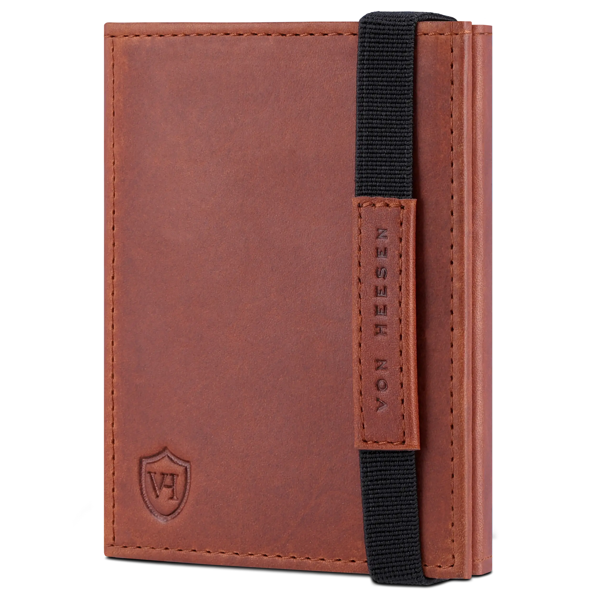 Slim Wallet mit RFID-Schutz & 8 Kartenfächer (Waxy)