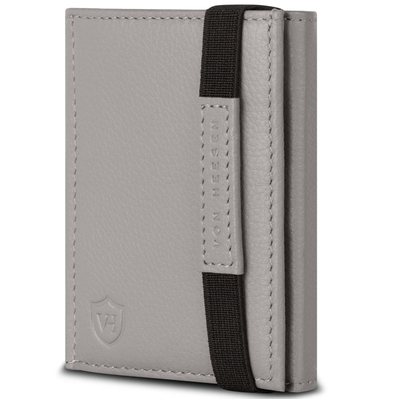 Slim Wallet mit RFID-Schutz, 5 Kartenfächer und Mini-Münzfach