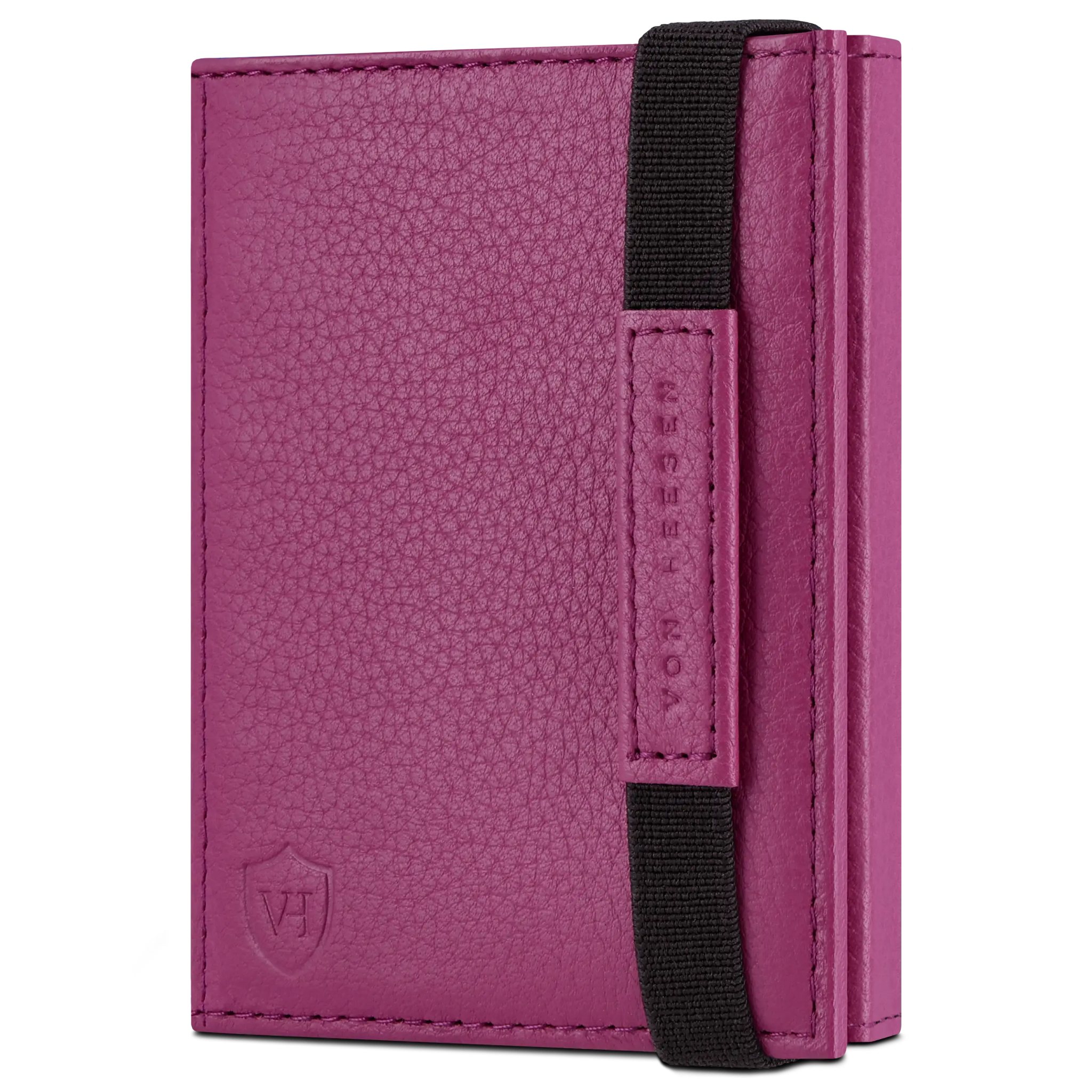 Slim Wallet mit RFID-Schutz, 7 Kartenfächer & Mini-Münzfach (Genarbt)