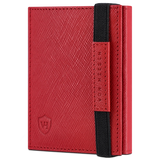 Slim Wallet mit RFID-Schutz, 7 Kartenfächer & Mini-Münzfach (Saffiano)