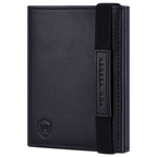 Slim Wallet mit RFID-Schutz, 7 Kartenfächer & Mini-Münzfach (Glatt)