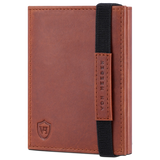 Slim Wallet mit RFID-Schutz, 7 Kartenfächer & Mini-Münzfach (Waxy)