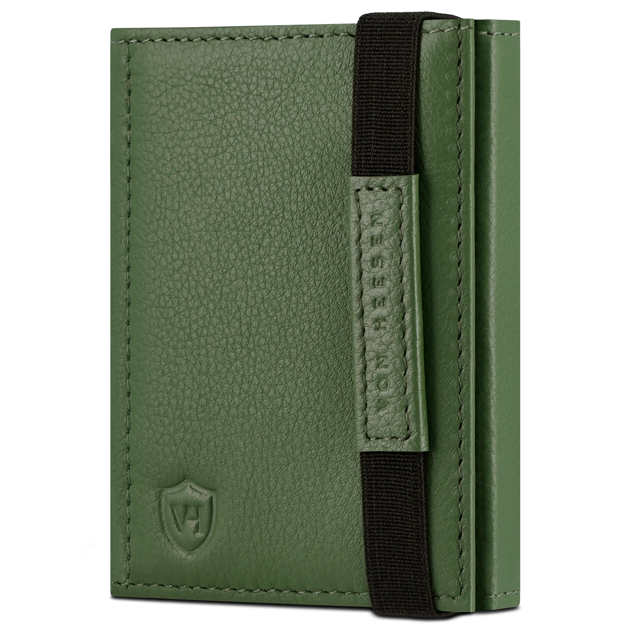 Slim Wallet mit RFID-Schutz, 7 Kartenfächer & XL-Münzfach (Genarbt)