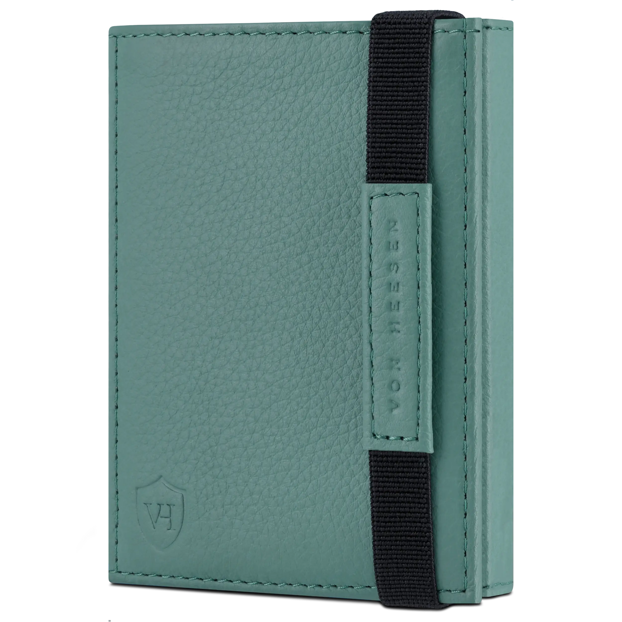 Slim Wallet mit RFID-Schutz, 7 Kartenfächer & XL-Münzfach (Genarbt)