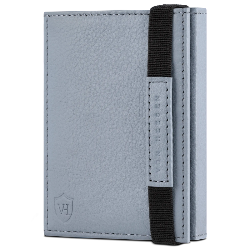 Slim Wallet mit RFID-Schutz, 7 Kartenfächer & XL-Münzfach (Genarbt)