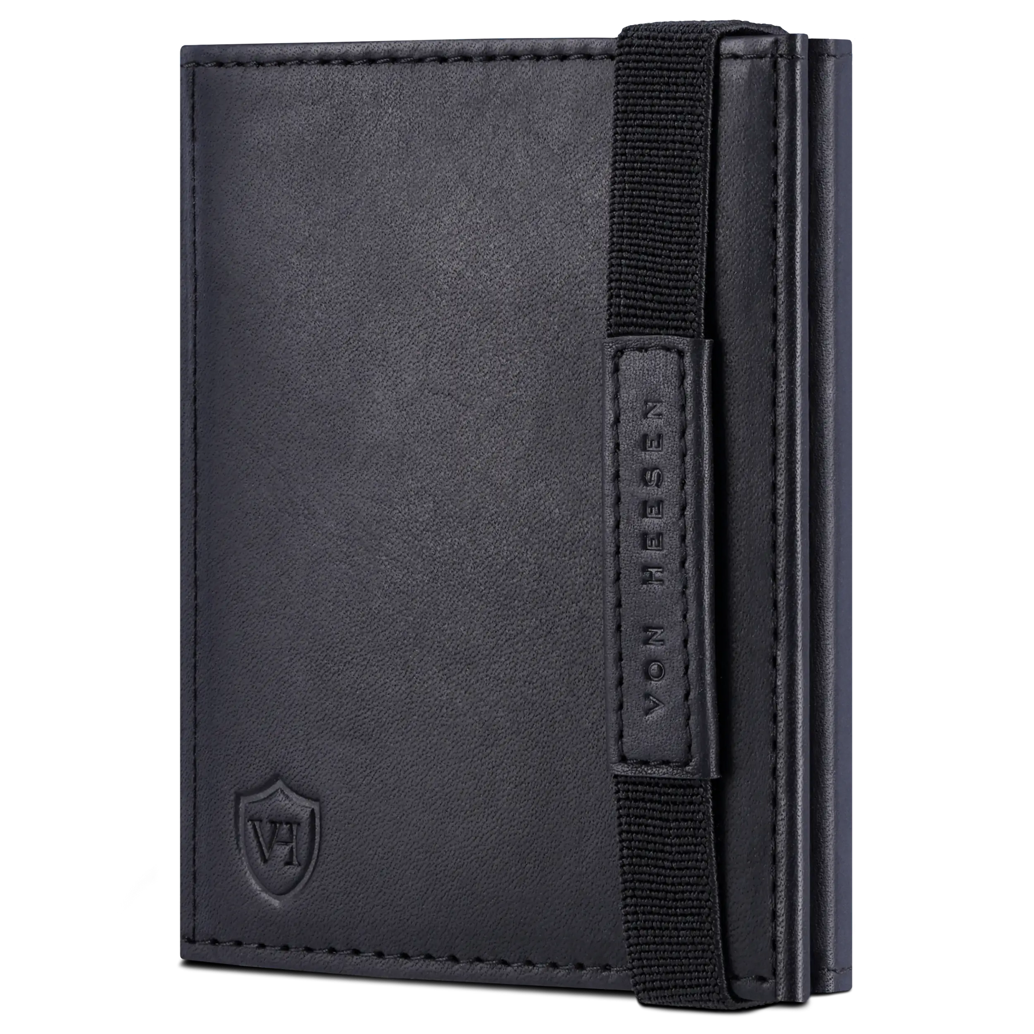 Slim Wallet mit RFID-Schutz, 7 Kartenfächer & XL-Münzfach (Waxy)