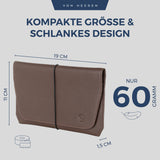 Reisepasshülle mit RFID-Schutz und 4 Kartenfächer