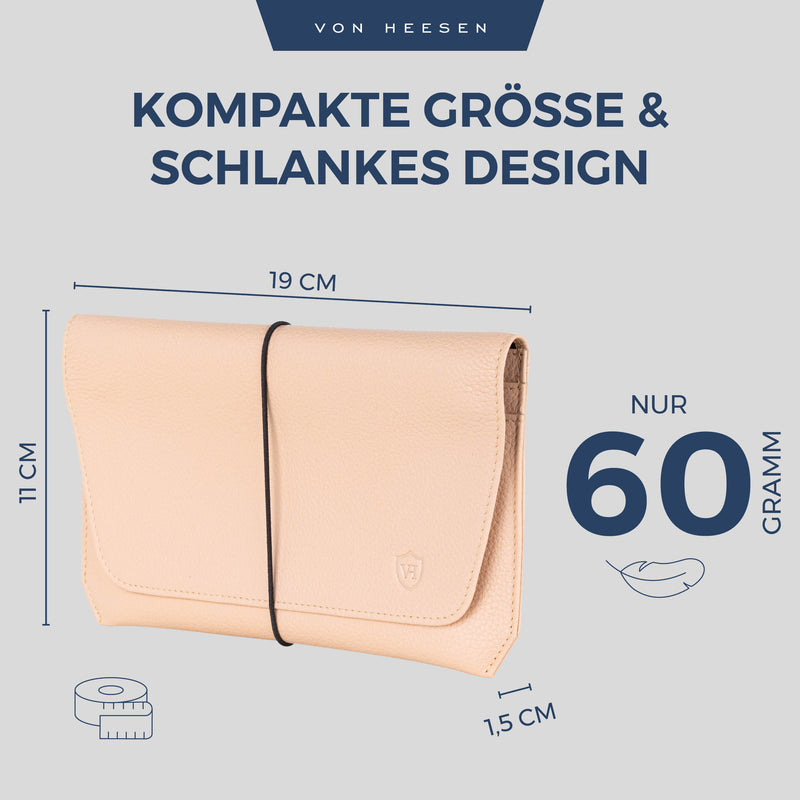 Reisepasshülle mit RFID-Schutz und 4 Kartenfächer