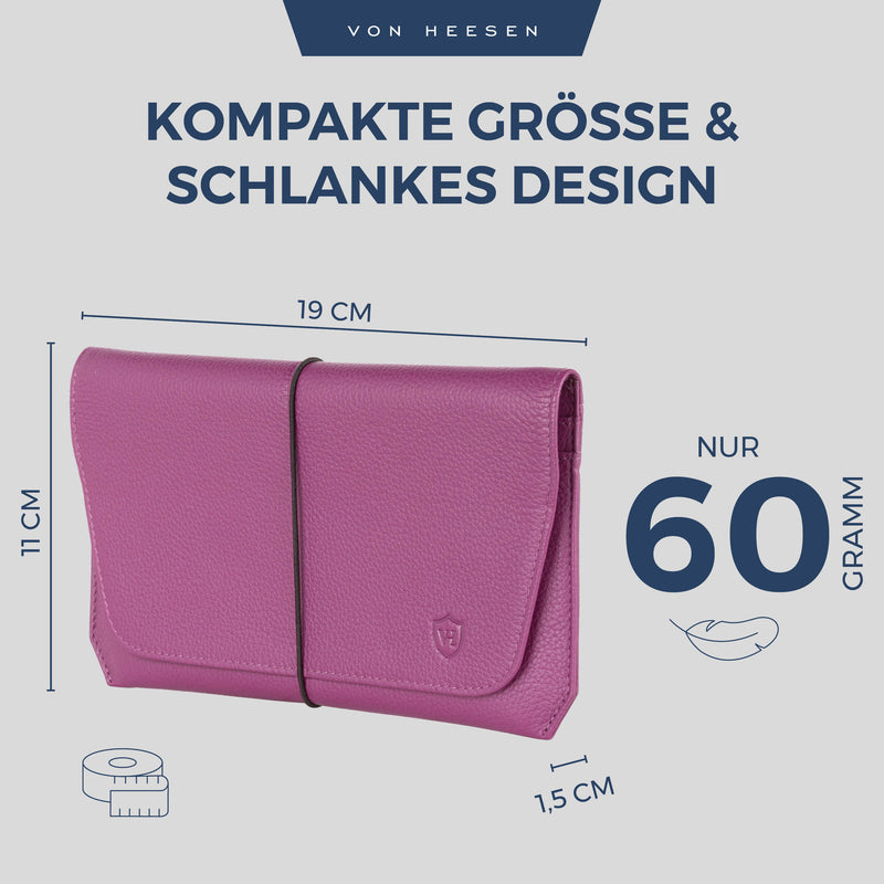 Reisepasshülle mit RFID-Schutz und 4 Kartenfächer