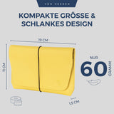 Reisepasshülle mit RFID-Schutz und 4 Kartenfächer